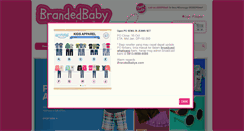 Desktop Screenshot of brandedbabyz.com